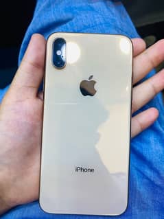 I phone Xs 64 GB PTA Approved dual pta golden colour 03239659965