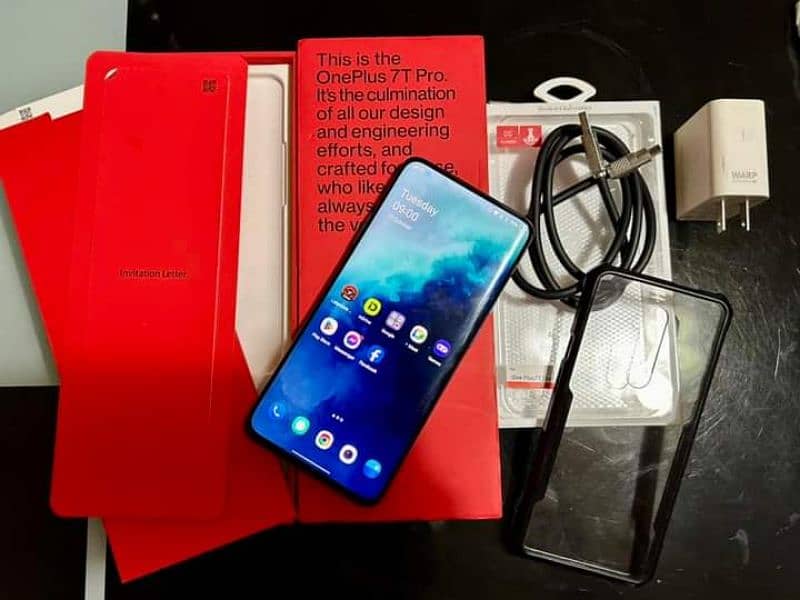 OnePlus 7t 8/256 GB 03230916581 my what'sap 0