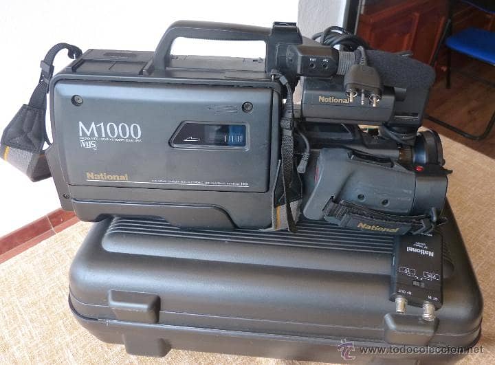 National VHS movie system (NV-M1000)/National VHS camcorder/with case 1