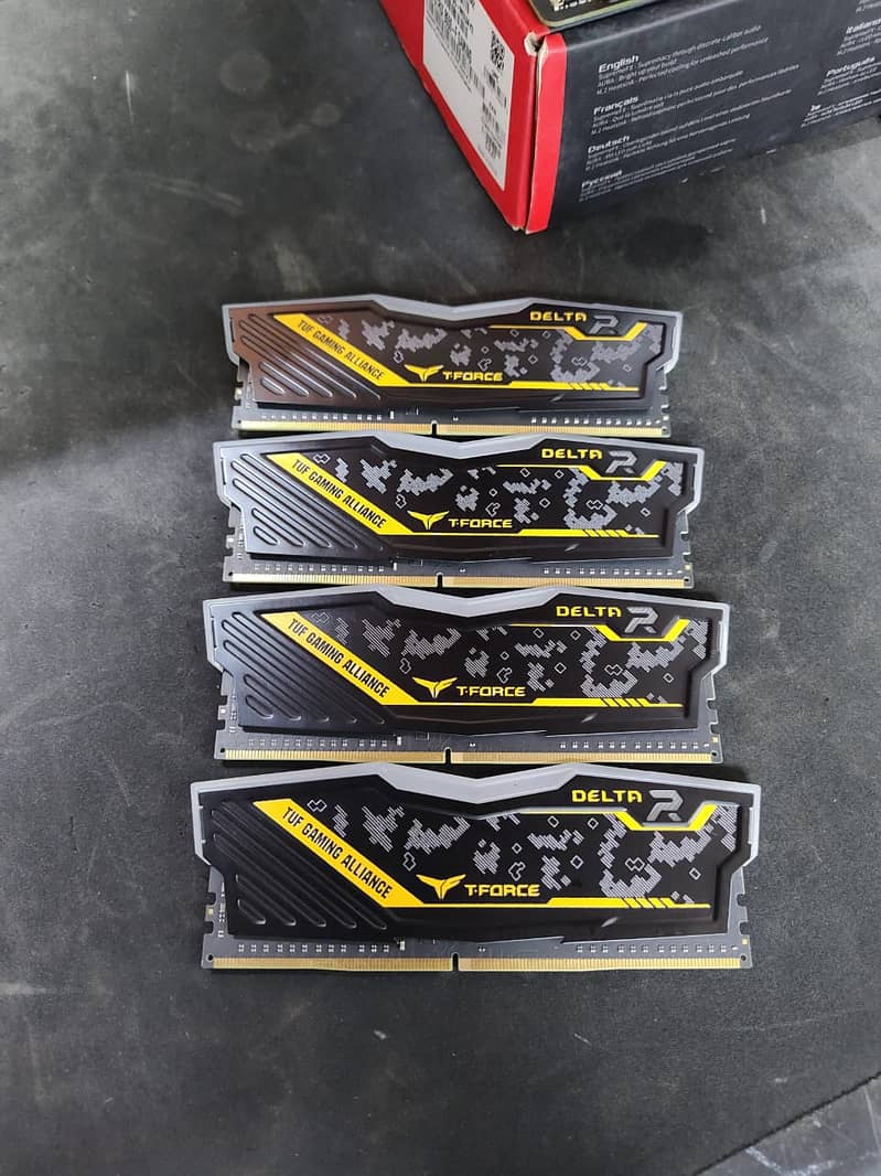 DDR 4 Rams T Force 3200mhz 2