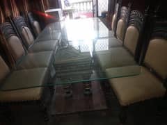 Chinyouti Dinning Table with 8 chairs