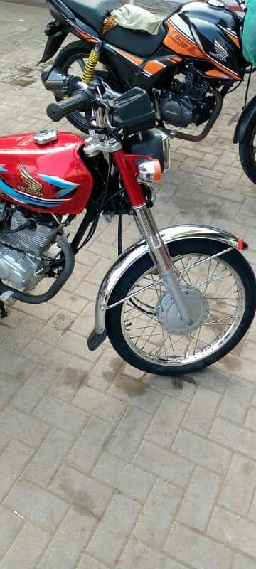 Honda CG 125 Model 2024 6