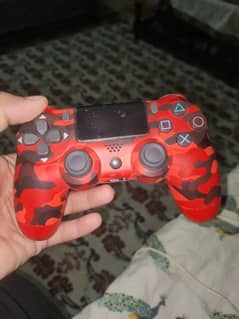 PS4 Controller Red dead theme