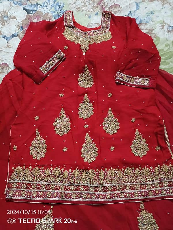 Bridal Lehnga 4 Pec 10 /10 condition 3