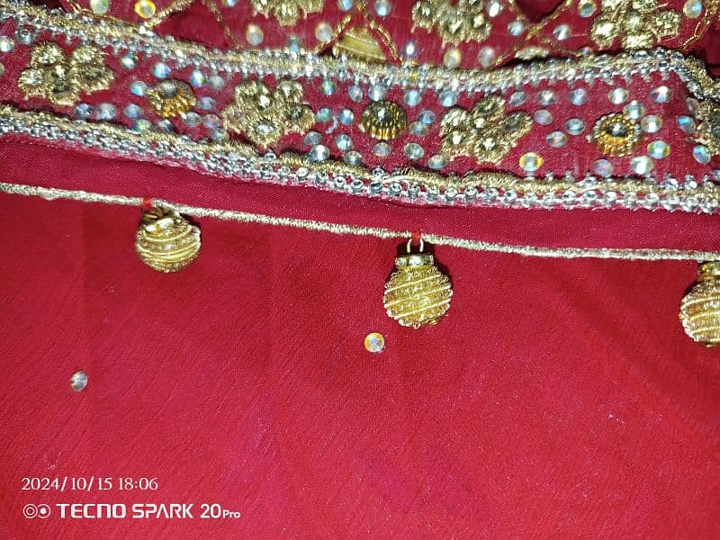 Bridal Lehnga 4 Pec 10 /10 condition 6