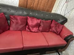 7 seater sofa set with parday