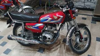 Honda CG 125 2022 all Punjab no complete documents exchange possible