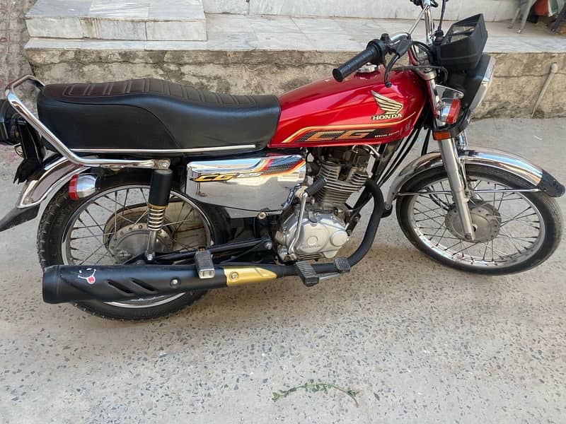 Honda 125 self start 2021/2022 model lush condition 2