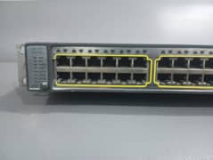 Cisco 3750E 48(Giga + Poe )