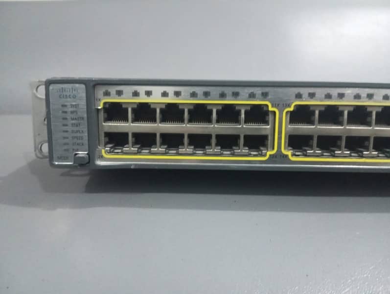 Cisco 3750E 48(Giga + Poe ) 0