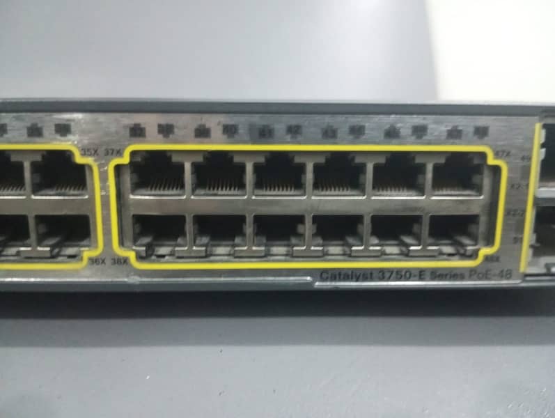 Cisco 3750E 48(Giga + Poe ) 2