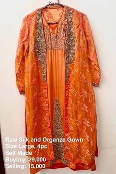 Formal Shadi Organza Silk Suit (large)