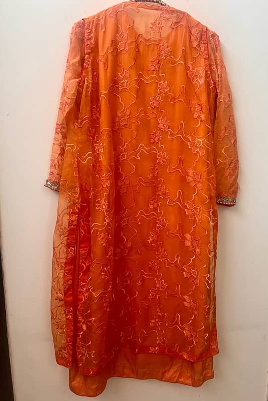 Formal Shadi Organza Silk Suit (large) 6