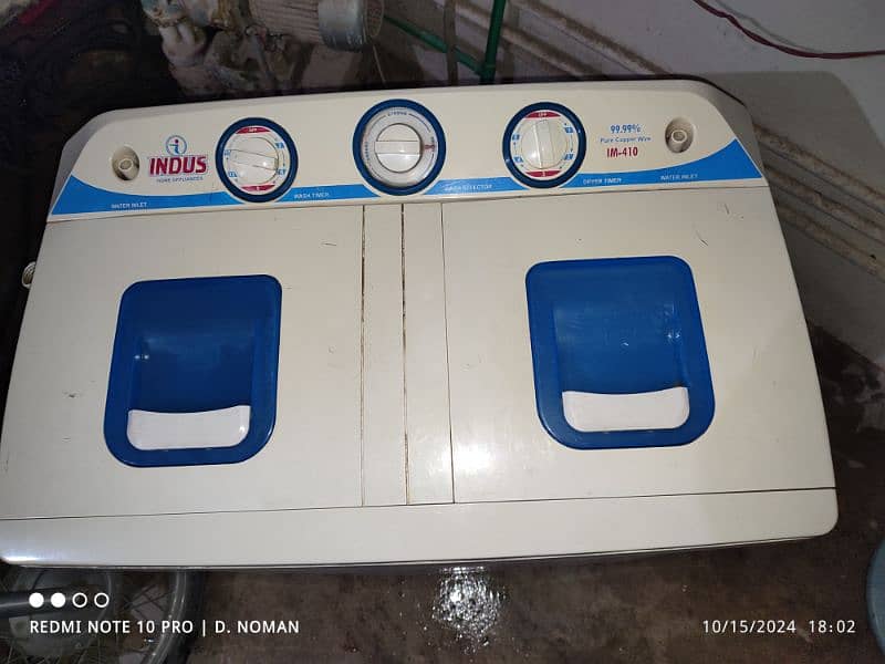 Indus Washing Machine Twin Tub Plastic Body 1