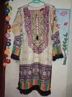 lawn kurta with dupatta