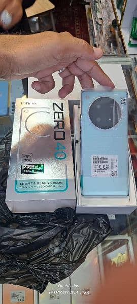 infinix zero 40 only box open fresh 3