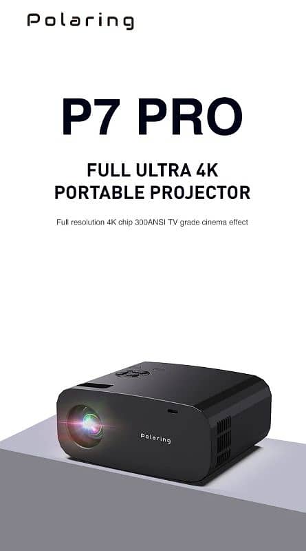 Proprietor Pro Polaring & P50  4k 8k Projector box pack original 13