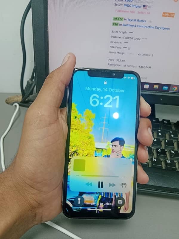 iphone x 10/9.5 64 GB nonpta 2