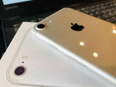 Iphone 7 silver 128Gb Full box 9/10 0