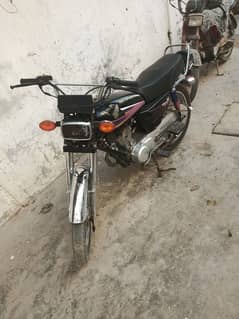 Honda 125cc modal 2007 Karachi no