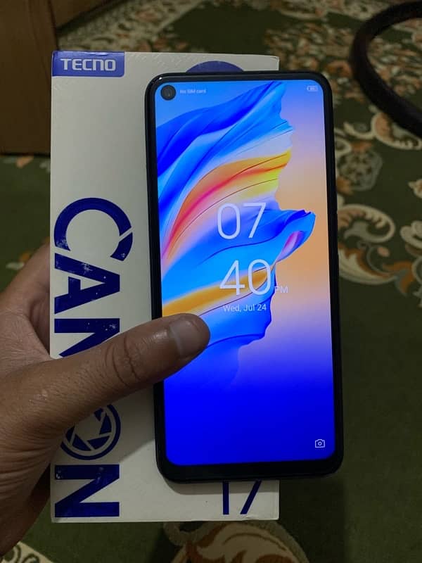 tecno common 17 condition 10/10 PTA approved box available 2