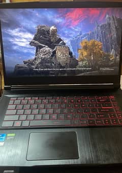 Gaming Laptop MSI/ i5 11th gen/ 16 GB RAM/ GTX 1650 4GB