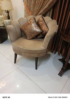 2 chairs without table