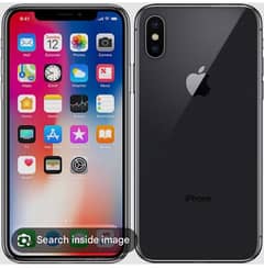 iPhone x 256gb black colour 10 by 8 condition