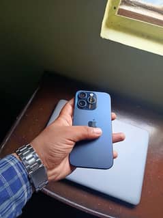 iPhone 15 pro jv blue titanium 128gb non pta