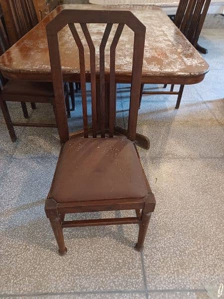 Dining table with chairs 1