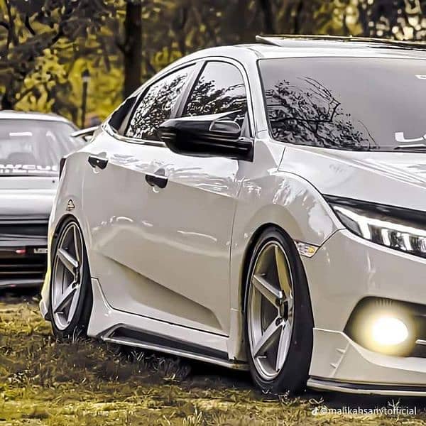 Honda civic 2017 "Body kits"+"In fiber". 2