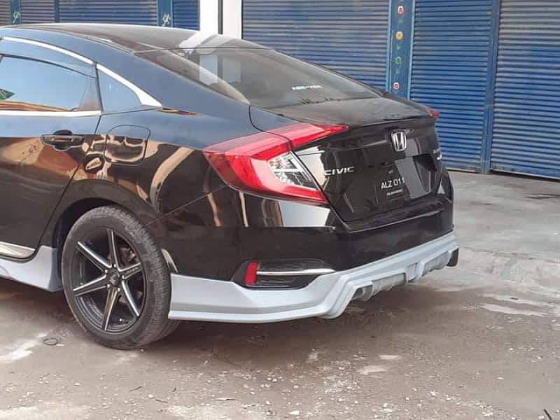 Honda civic 2017 "Body kits"+"In fiber". 4