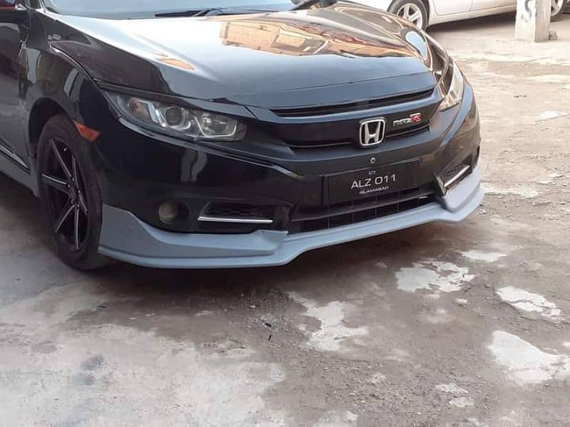 Honda civic 2017 "Body kits"+"In fiber". 5