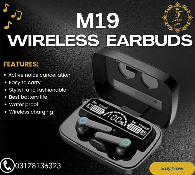 m19 Earbuds 2