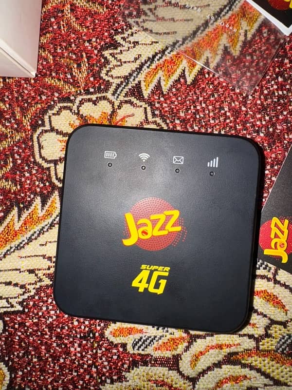 JAZZ 4G device with Data sim 2