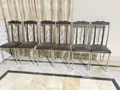 Used 8 Chairs Dining Table For Sale