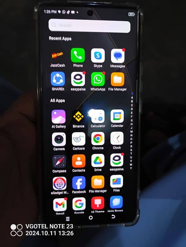 Tecno Spark 20 Pro Plus pin pack condition 3