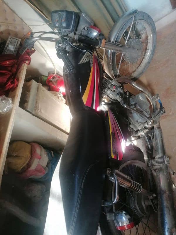 Unique 125 Converted in to Honda 1