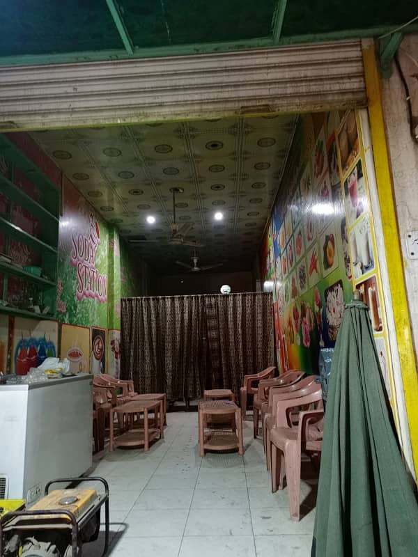 shop for rent in township for juice shop and Bar b q setup and fastfood burger shuwarma point 1