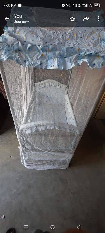 untouched baby cot 2