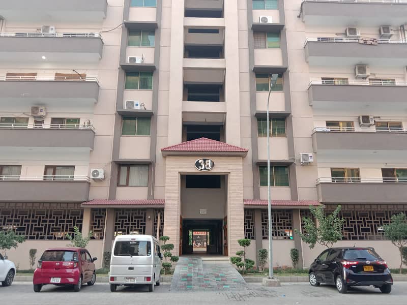 This is a three bed room apartment with all amenities at Sector F Askari 10. 0