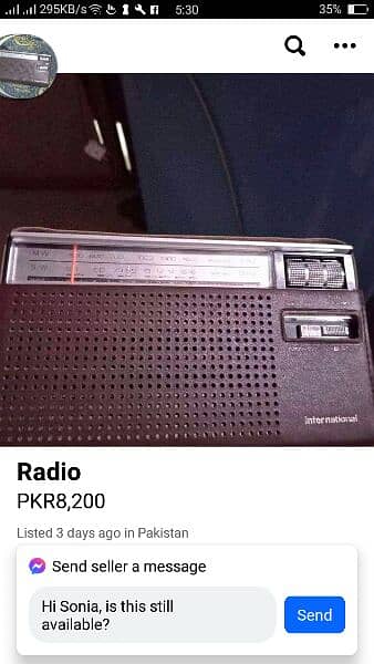 Radio Panasonic R-218 0