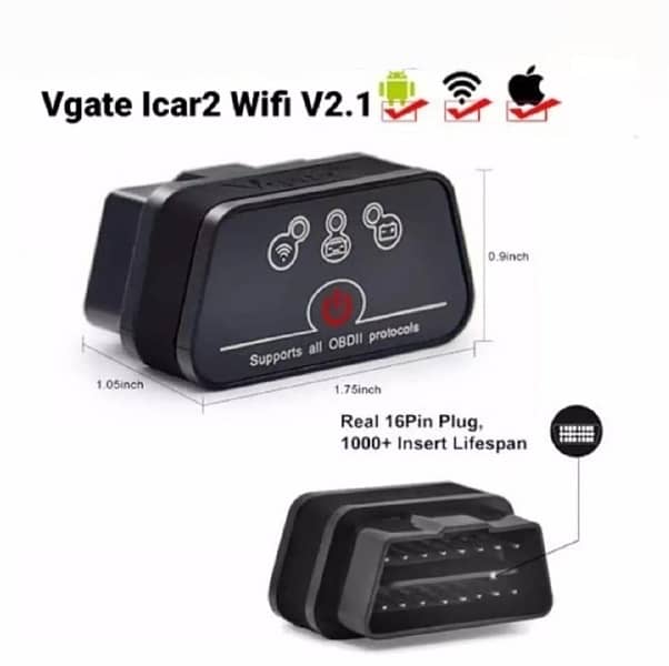 universal OBD2 ELM327 Bluetooth Wi-Fi android iPhone  supported scan 4