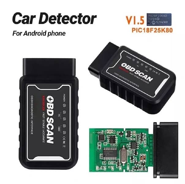 universal OBD2 ELM327 Bluetooth Wi-Fi android iPhone  supported scan 10