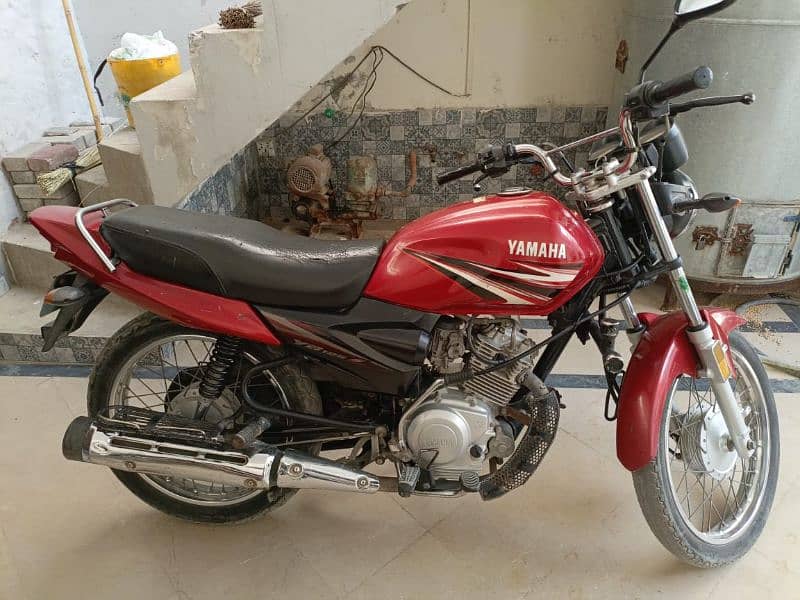 Yamaha YBZ Red Color 2018-19 model 3