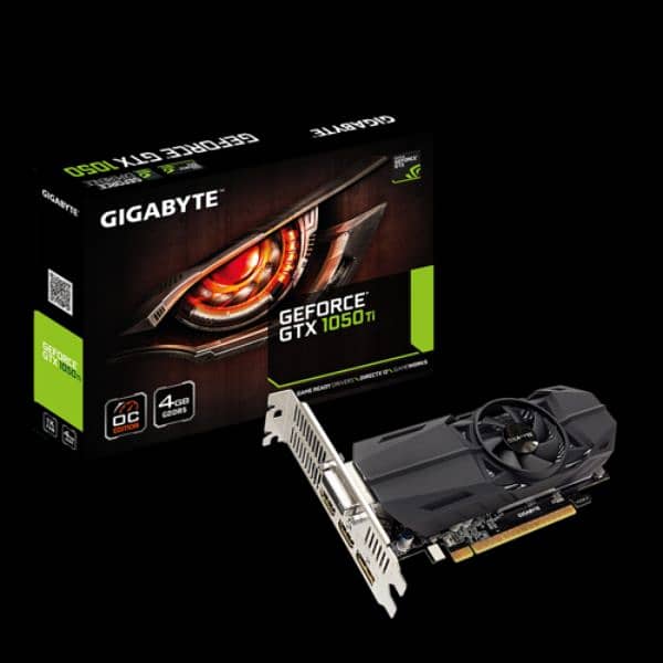 Nvidia getforce GTX 1050ti 4gb ddr5 graphics card 0