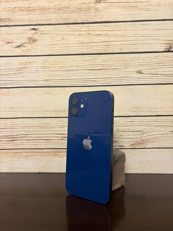 Apple iPhone 12 Blue 128gb Non-PTA 3 Month Sim Unused With Box & Cable 0