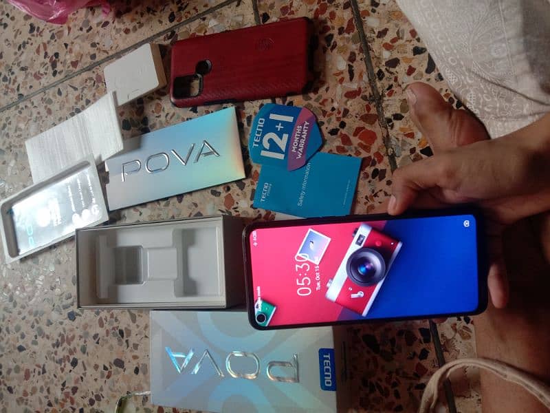 Tecno Pova 6/128 Batry tyming vip hy charg karu or bhool jao box b hy 0