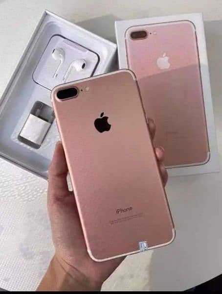 iphone 7plus 128GB with full box 0