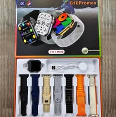 S10 PRO MAX SERIES 9 Strap 7 In 1 Smart Watch 2.1 Inch Full HD Screen 0